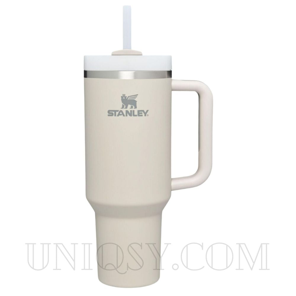Stanley 40 OZ Tumbler with Handle and Straw Lid - Stainless Steel
